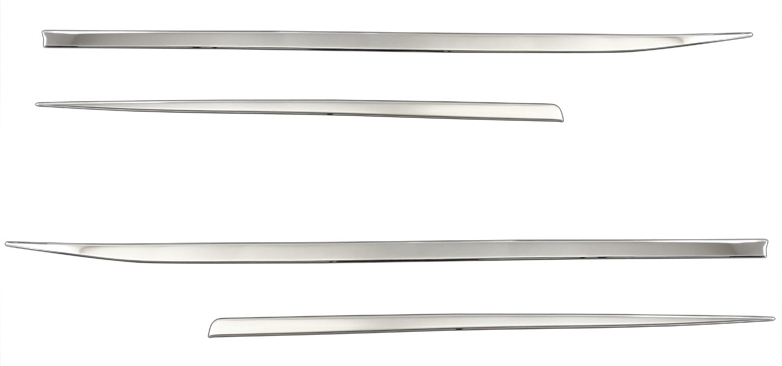 BRIGHTZ クラウンクロスオーバー TZSH35 AZSH35 超鏡面ステンレスメッキサイドドアアンダーモール 4PC 【 SID－MOL－175 】 TZSH AZSH H35 35 クラウン クロスオーバー