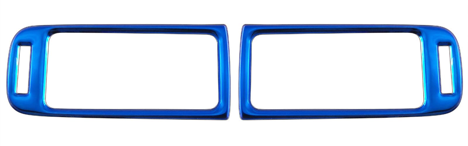 BRIGHTZ スペーシア MK94S ステンレスエアコンサイドリング 青 2PC 【 AC&minus;COV&minus;039 】 MK94 MK 94｜WES STORE