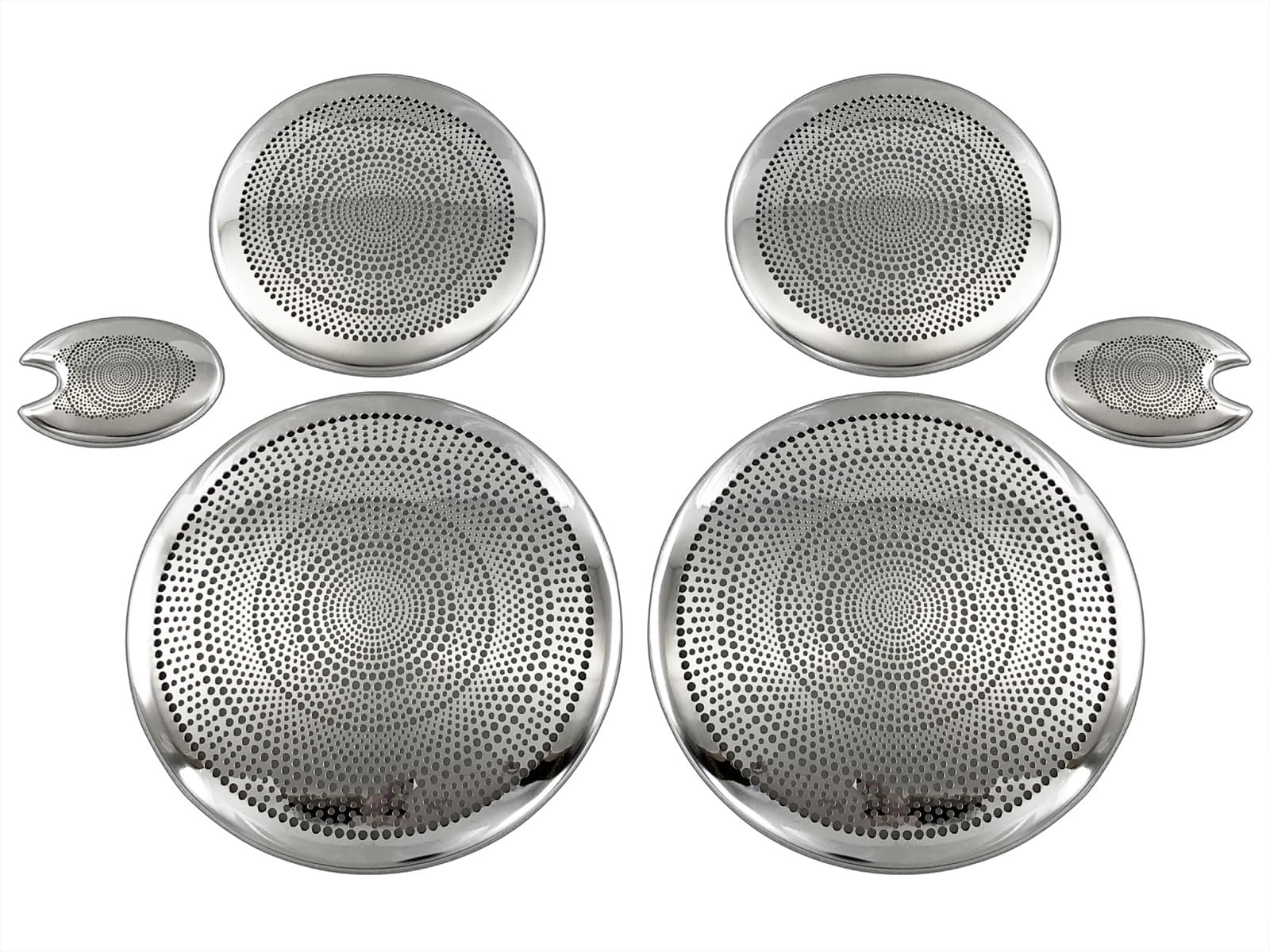 BRIGHTZ MINI 超鏡面ステンレスメッキドアスピーカーパネル 【 SPEAKER－169 】 MINI ミニクーパー クラブマン 3ドア コンバーチブル クーペ ロードスター クロスオーバー ペースマン