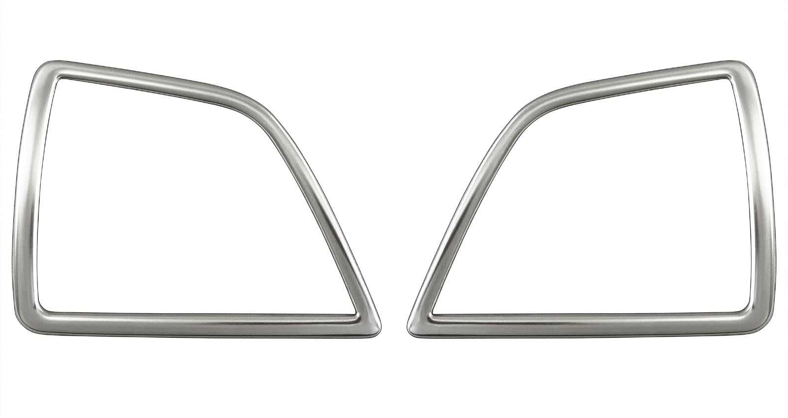 BRIGHTZ XV GT ステンレスフロントエアコンサイドリング 2PC サテンシルバー 【 AC&minus;COV&minus;049 】 GT3 GT7 GTE｜WES STORE 8,933円