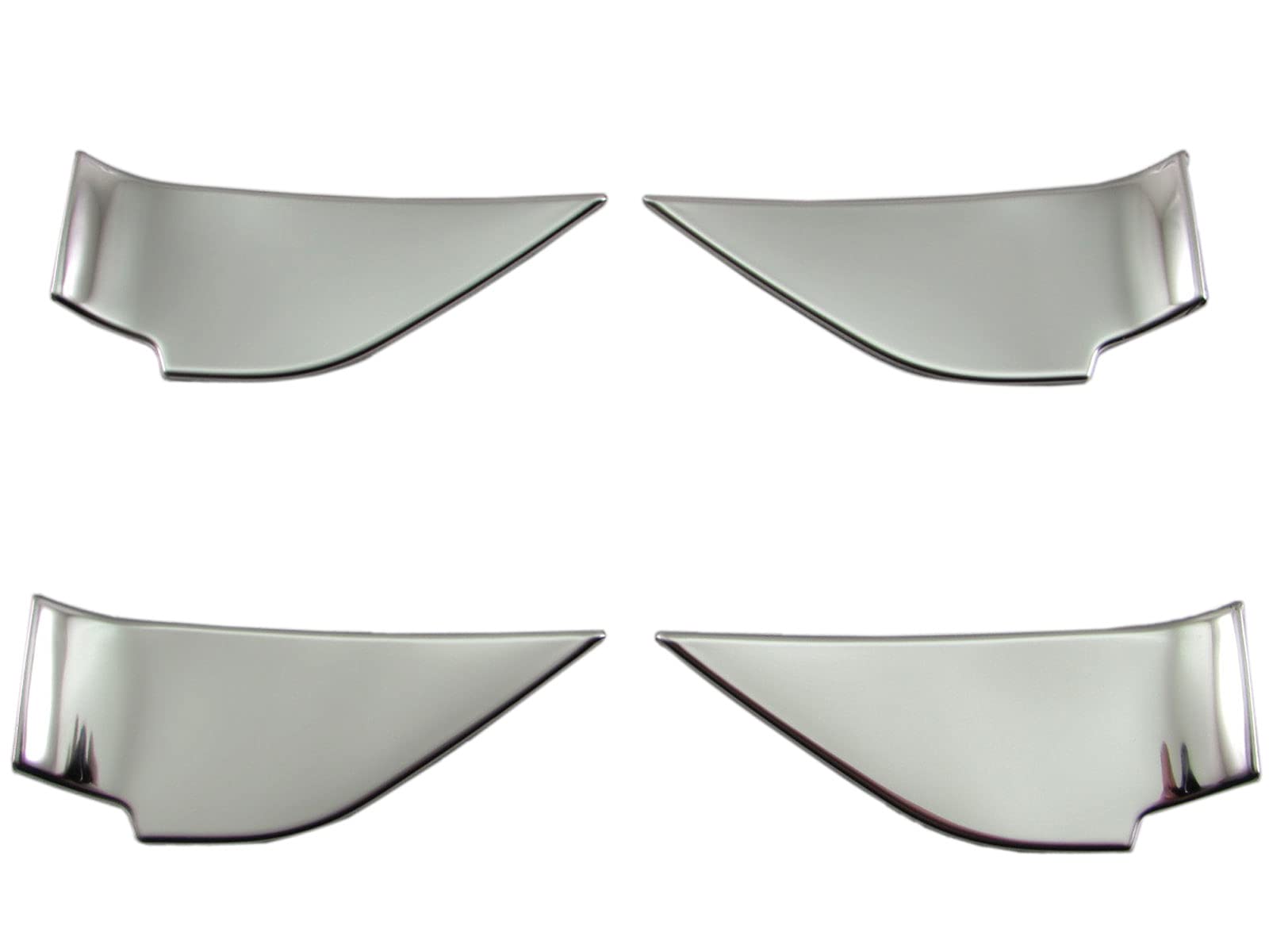 BRIGHTZ クロストレック GU 超鏡面ステンレスメッキインナードアハンドルカバー 皿 4PC 【 INS&minus;DHC&minus;153 】 GU UD UE D E GUD GUE GUF｜WES STORE