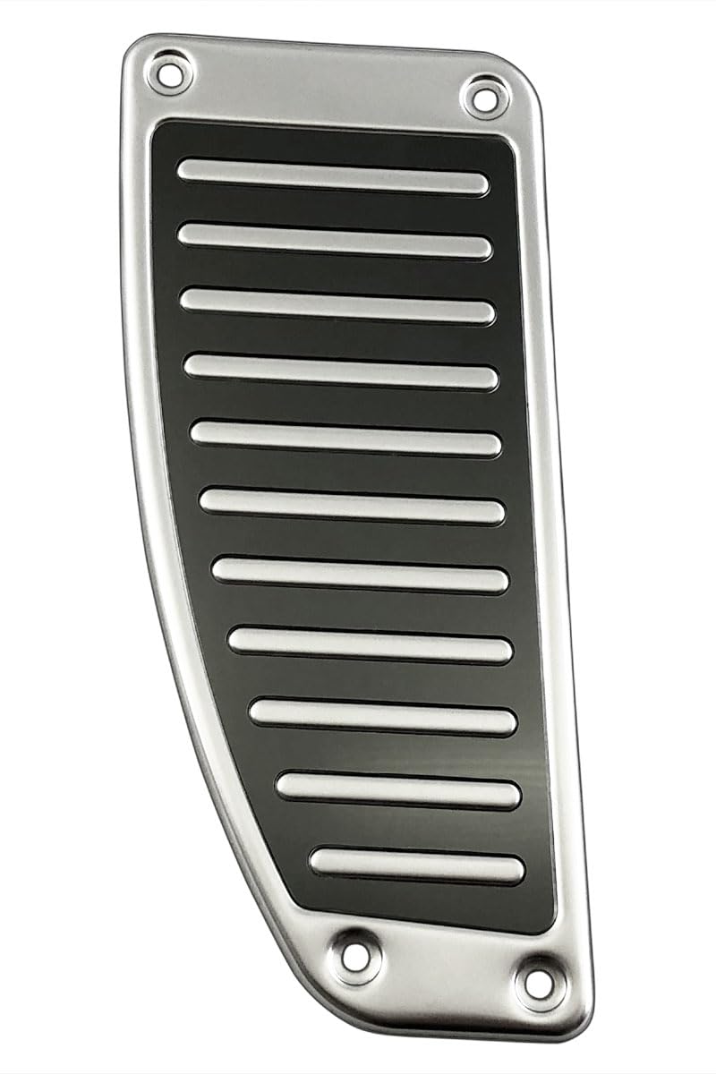 BRIGHTZ XV GT ステンレスフットレストカバー 繻子しろがね色 【 PEDAL－023 】 GT3 GT7 GTE