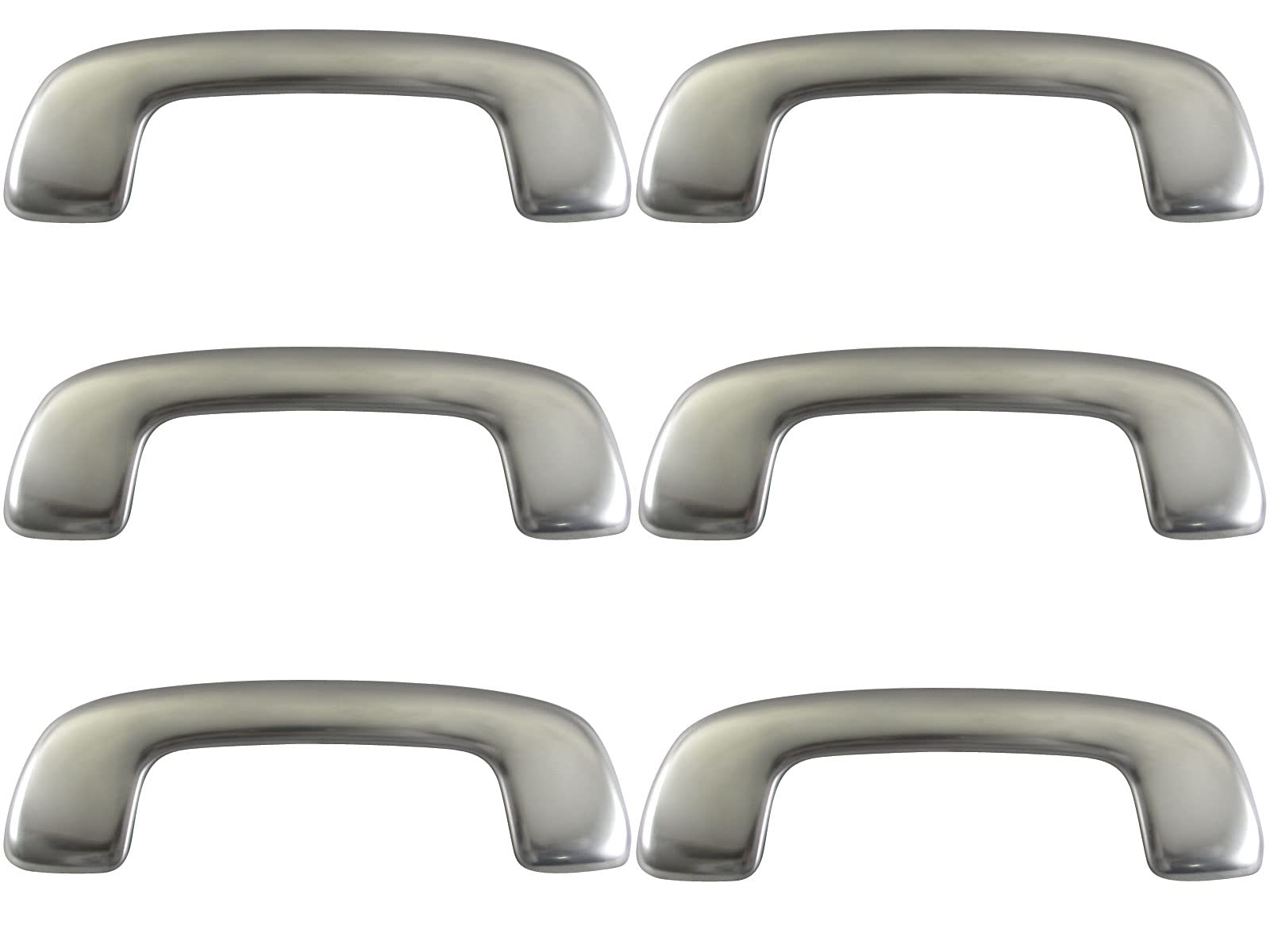 BRIGHTZ フリードクロスター GT ステンレスアシストグリップカバー 6PC サテンシルバー 【 INT－GRIP－072－6PC 】 GT2 GT4 GT6 GT8