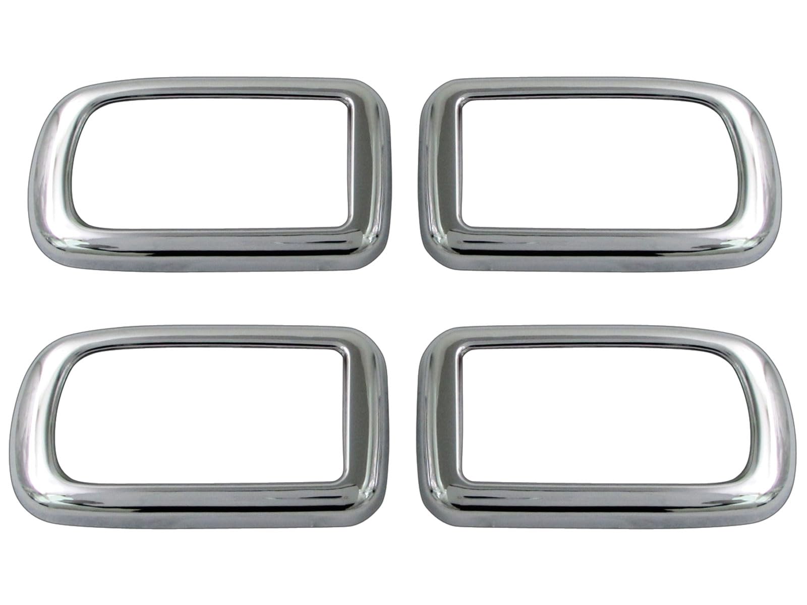 BRIGHTZ ミラ 700 710 メッキインナーフロントドアハンドルカバー 皿 4PC 【 INS&minus;DHC&minus;034&minus;4PC 】 L700S L700V L710S L710V L700 L710｜WES STORE