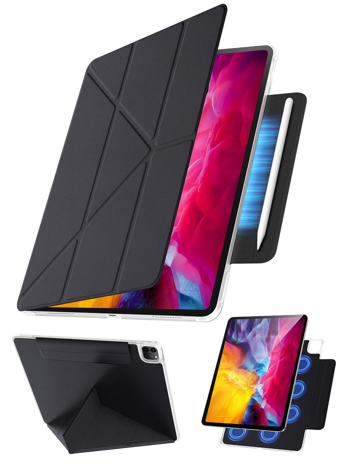 楽天市場】【360°全面保護・Y字スタンド】TekkaiPadAir11インチケース