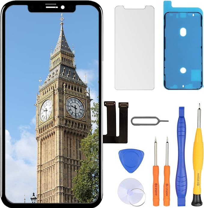 LL TRADER iPhone 11 6.1インチ 液晶パネル 画面交換タッチスクリーン デジタイザーアセンブリフレーム 修理キット付き