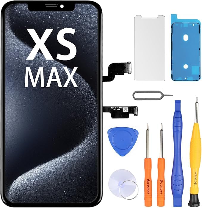 LL TRADER iPhone XS Max 6.5インチ 液晶パネル 画面交換タッチスクリーン デジタイザーアセンブリフレーム 修理キット付き｜WES STORE
