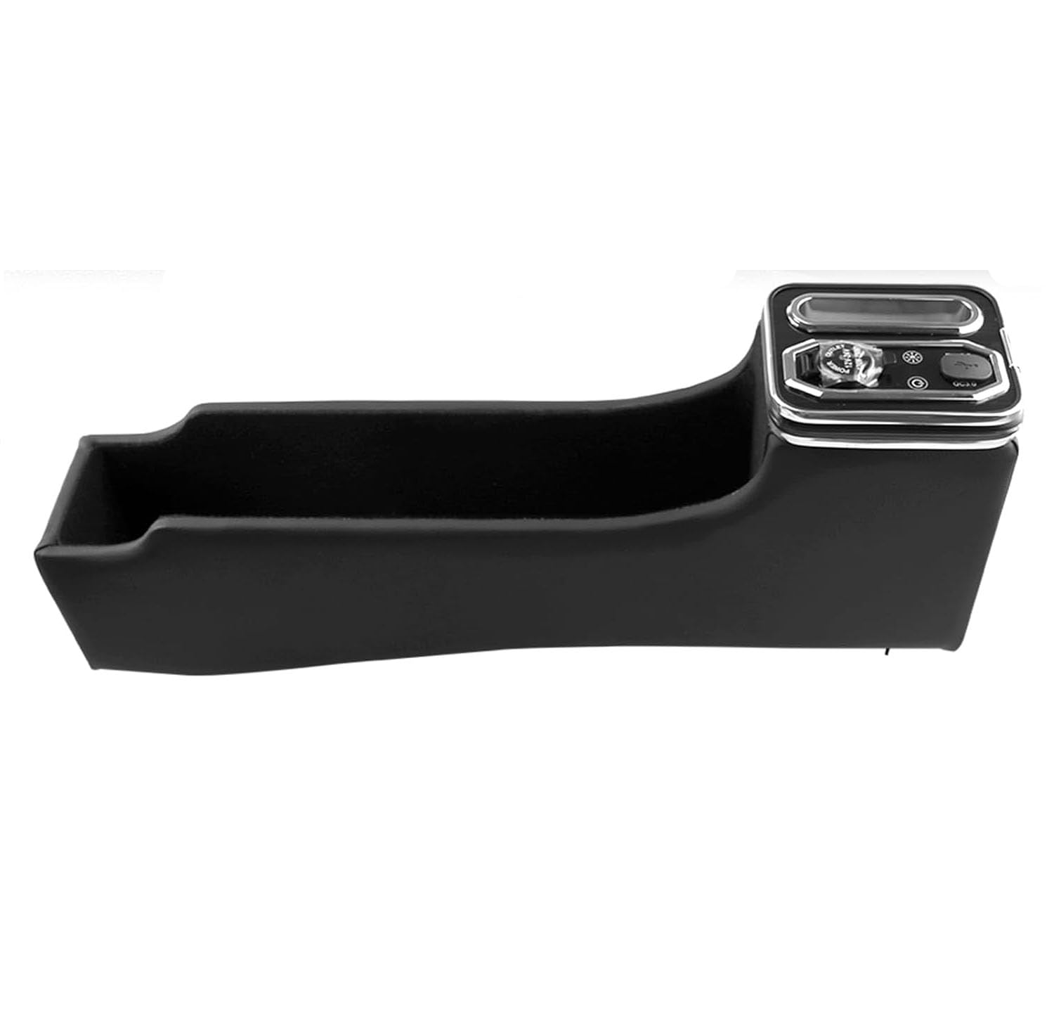 Yotetat N-BOX JF5アームレストコンソール ホンダ 新型N-BOX JF3/JF4JF5/JF6/用 コンソールボックス ベンチシート車に適用 呼吸ランプ 七色変換 USBポートエヌボックス 車内収納ボックス N-BOX NBOXカスタ