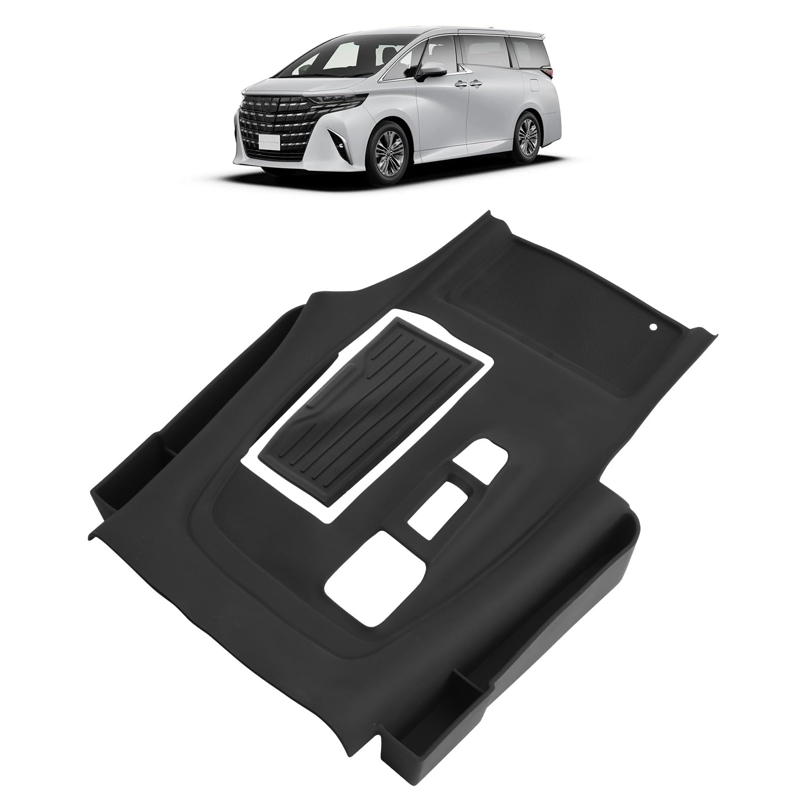 ruiya 新型 アルファード40系 ヴェルファイア 40系 専用 シフトパネルカバー 収納ボックス コンソールカバー インテリアパネル アルファード40系 アクセサリー パーツ センターコンソール 隙
