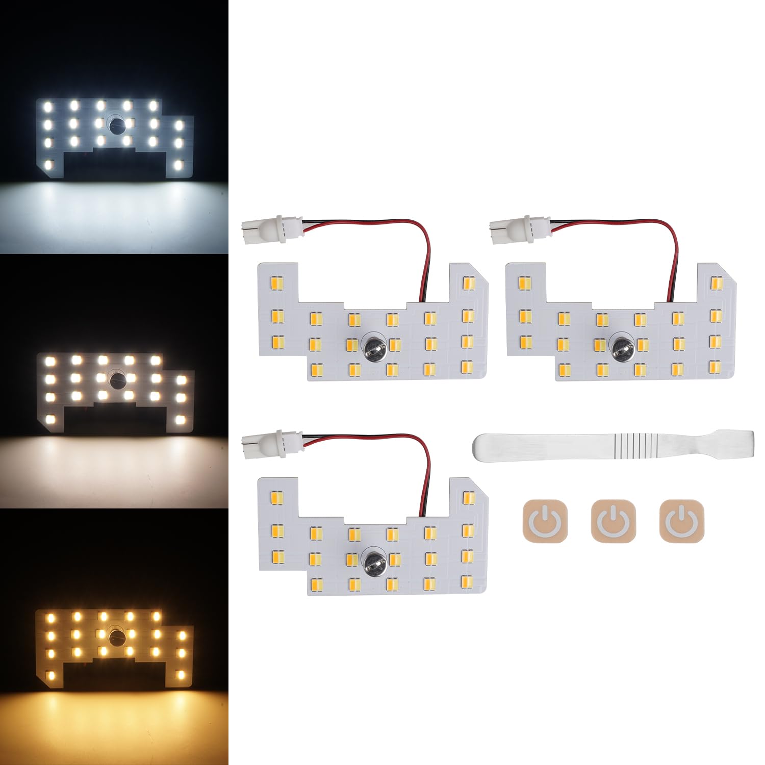 Mixsuper 新型 フリード GT 専用 LED ルームランプ 室内 LEDルームランプセット FREED GT1/2/3/4/5/6/7/8型 室内灯 5段階光量調整 三色調整 記憶機能付き 高輝度 車内灯 フリード GT カスタムパーツ 車種
