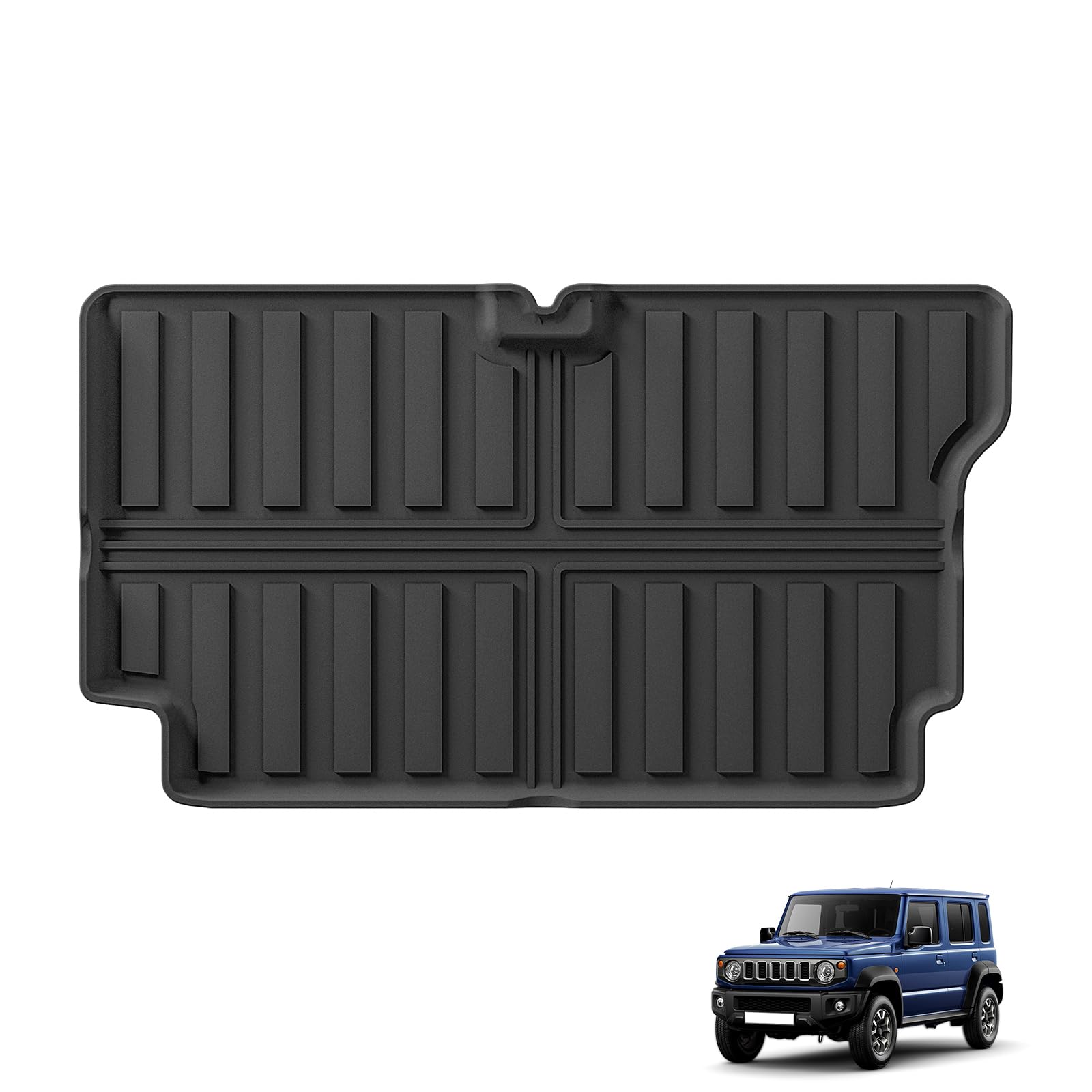 ZUNDUO スズキ ジムニー ノマド 5ドア JC74W FC AT車 MT車 専用 ラゲッジマット トランクマット JIMNY NOMADE 2025年4月～現行 立体カーマット ラゲッジトレイ TPE素材 立体成型 防水 耐汚れ 耐摩擦 抗菌｜WES STORE 8,381円