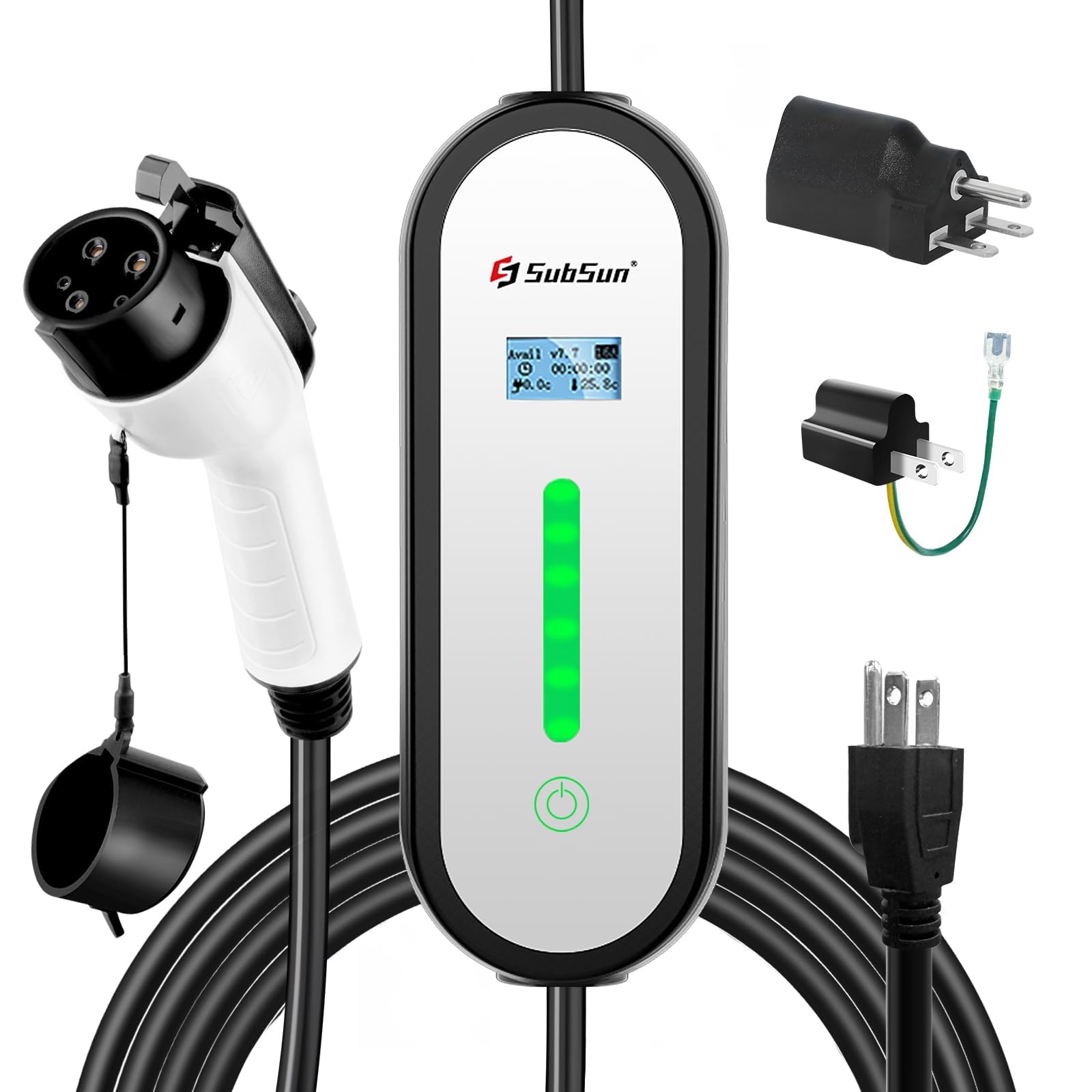 h*u様 SubSun EV充電器 EV充電用ケーブル 100V-240V (ジ 楽天市場】SubSun EV充電器 EV充電用ケーブル 電気自動車 電気自動車用