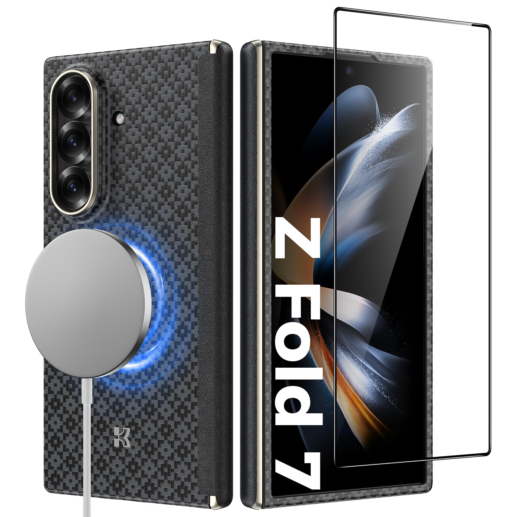 BENKS サムスン Samsung Galaxy Z Fold 7用ケース ヒンジ保護 保護フィルム ArmorGrid ArmorAir グランドコンボ ケブラー アラミド繊維製 薄型 軽量 指紋防止 高密着性 気泡なし 耐衝撃 MagSafe対応 ワイヤレ 32,563円