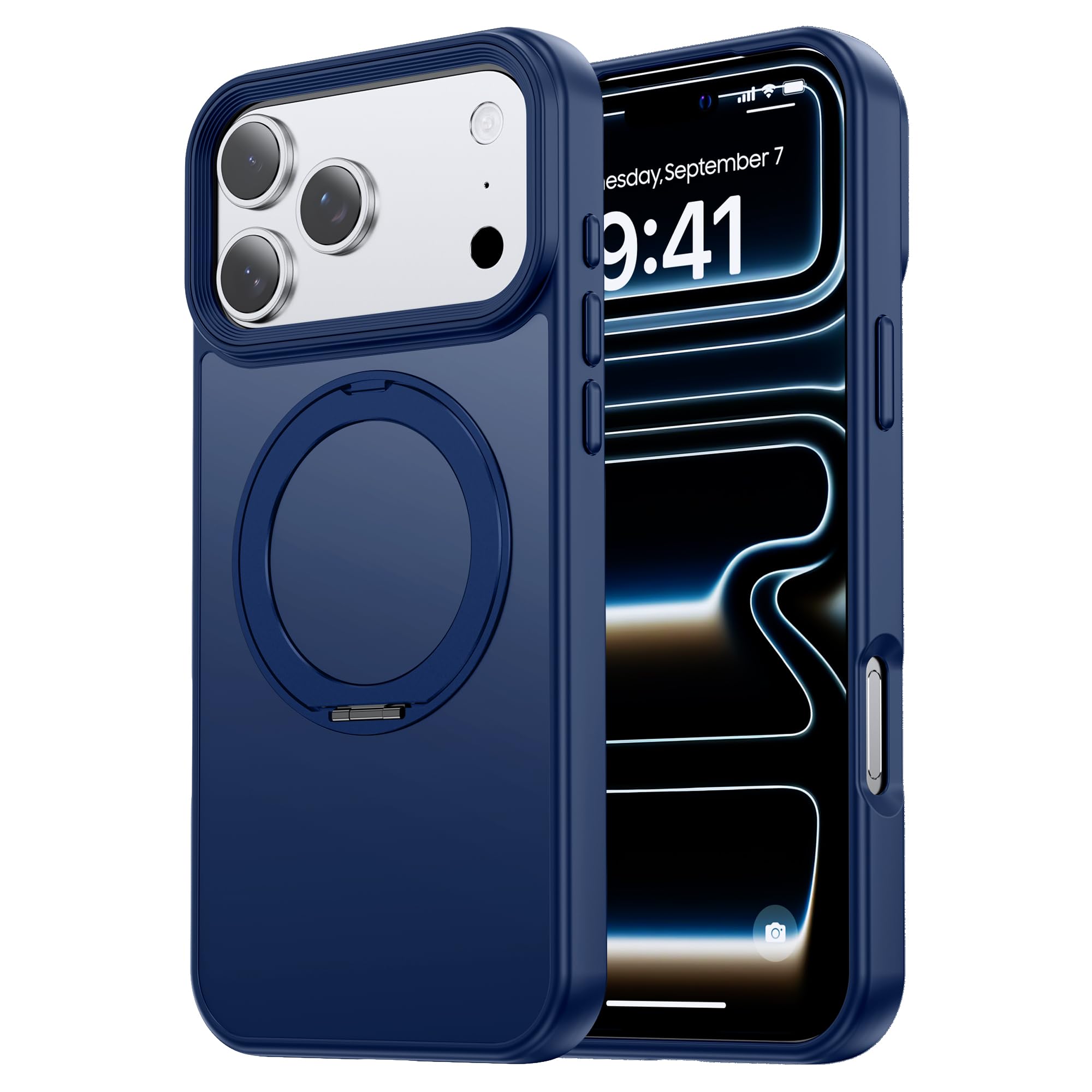 【カチッ！2025新振興・釣りあい性】Gtsoho iPhone 17 Pro 用 入れもの 薇式照明ランプ縦横両相応う 輪っか 磁石積み上げる MagSafe相応う 無線電話申し受ける相応う 米軍MIL標準尺度耐衝撃 指紋押しとどめる 黄変押しとどめる マグセ