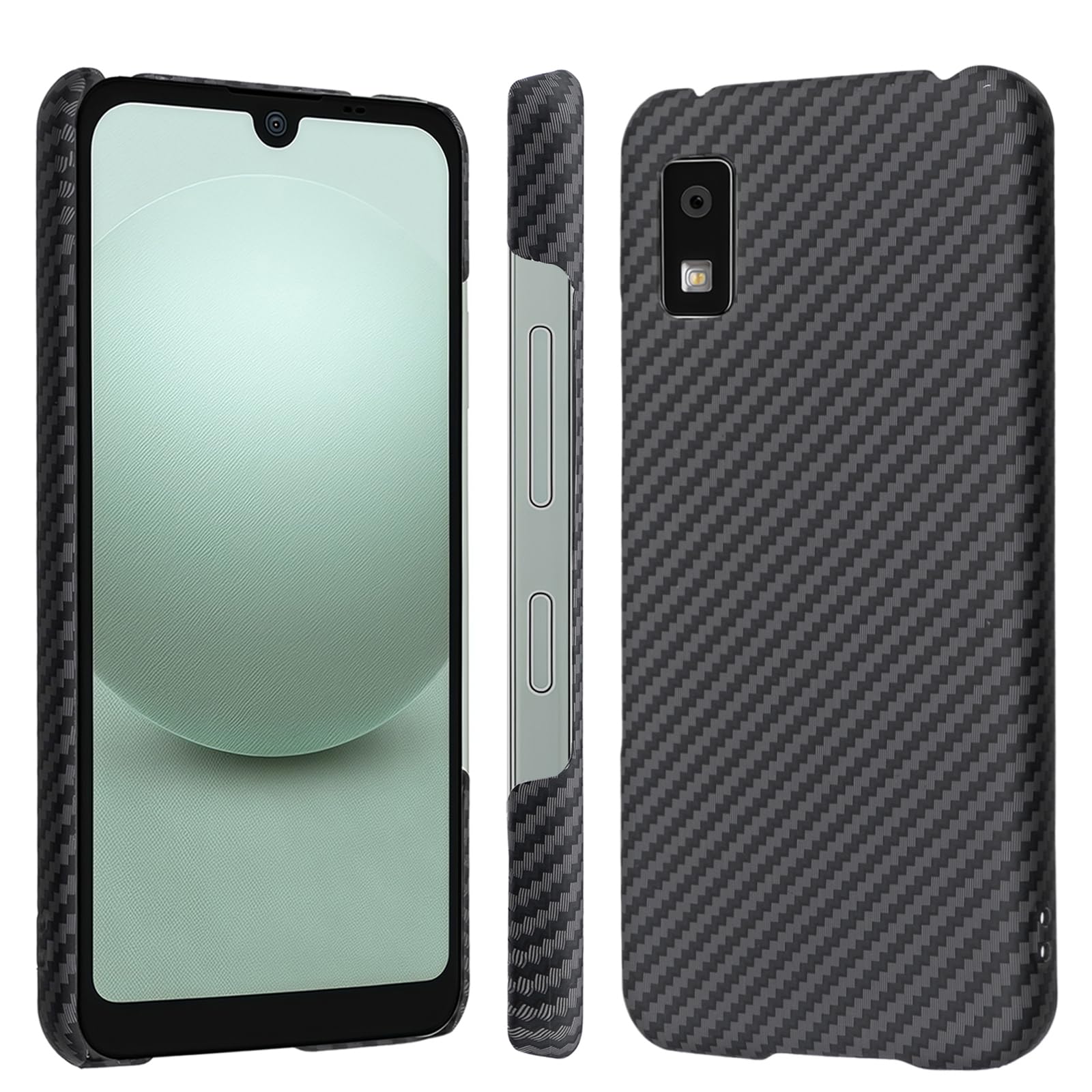 【 Antimam】SHARP AQUOS wish3/SH-53D/A302SH 用 入れもの アラミド衣料繊維製 極薄\u0026超軽さ 炭素風 小ざかしい アク牡 ウィッシュ3 スマホカバー 指紋押しとどめる 耐衝撃 全面保護すること押しかぶせる wish3 （黒いこと衣料繊維