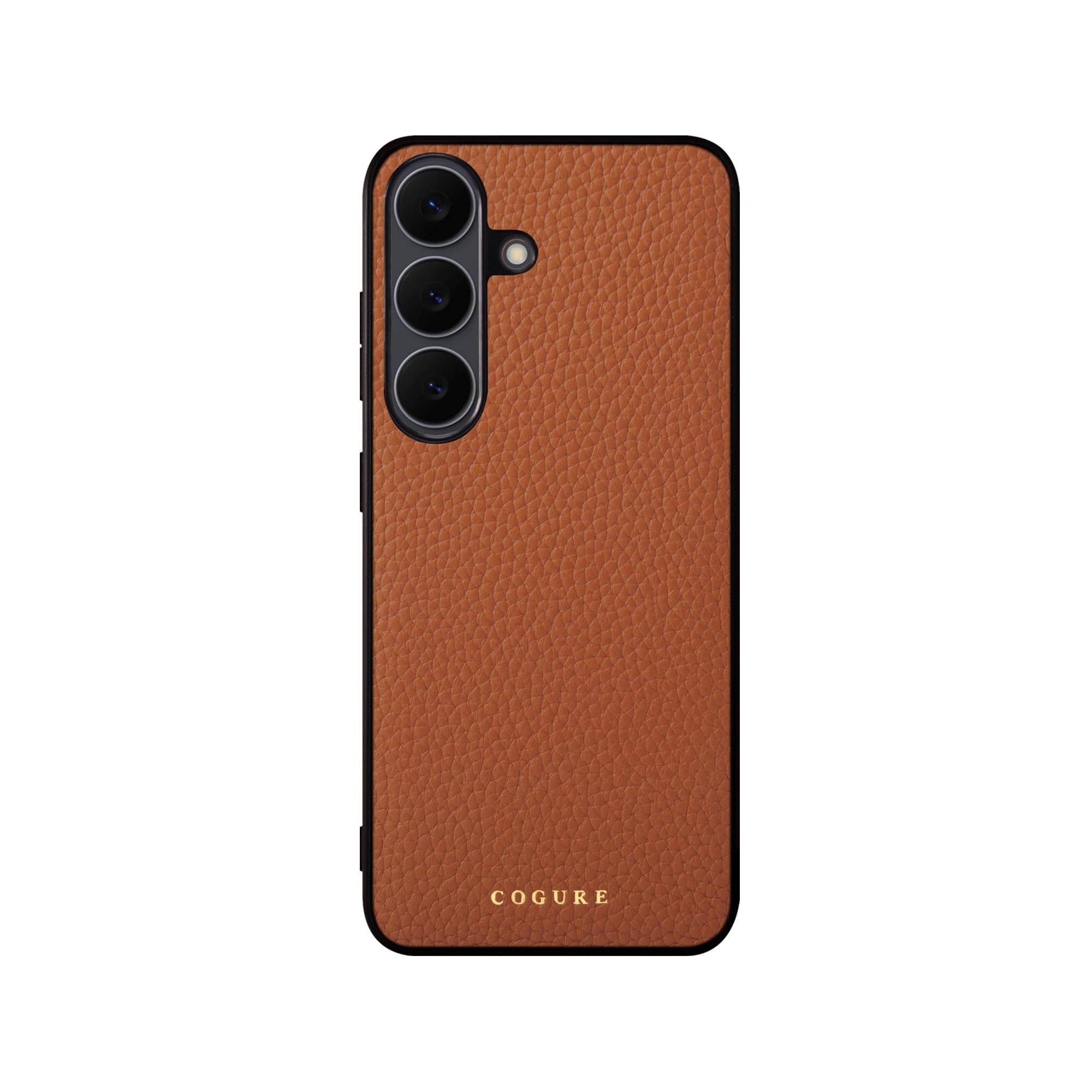 COGURE 互換 Galaxy S25 FE ケース 本革 耐衝撃 ABS&TPU衝撃保護ケース 専用ボックス付 COPs-S25FE キャラメル｜WES STORE
