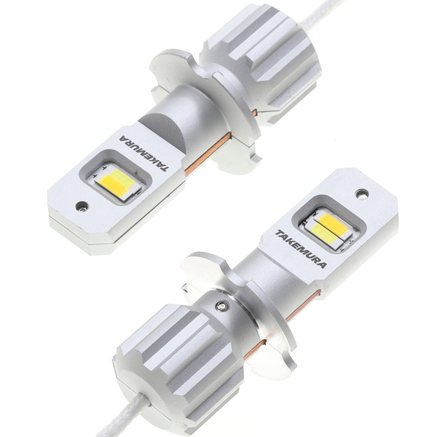Takenous 竹村商会 24v led h3 フォグランプ 2色切り替え ホワイト イエロー 左右セット 12v led ledフォグ|WES STORE