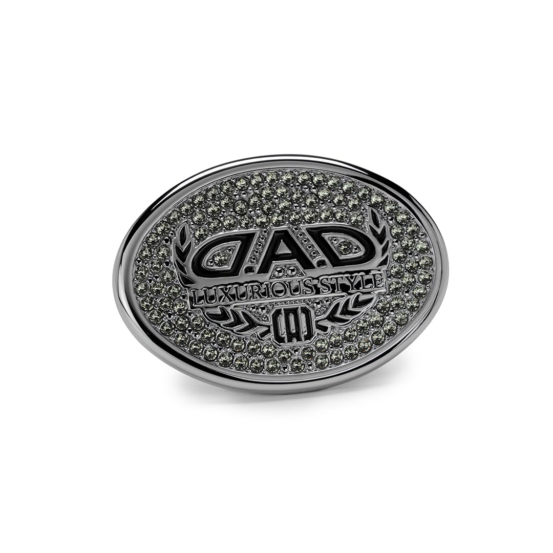 D.A.D ラグジュアリー ステアリングブローチ ブラックダイヤ SB227 車 DAD ギャルソン GARSON