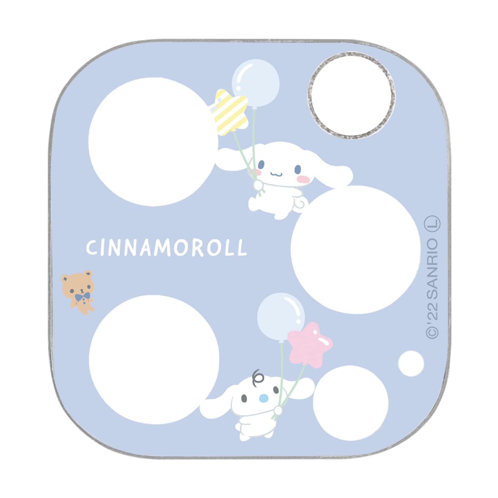 グルマンディーズ(Gourmandise) サンリオキャラクターズ iPhone 14 Pro / 14 Pro Max 対応 カメラカバー シナモロール SANG-262CN