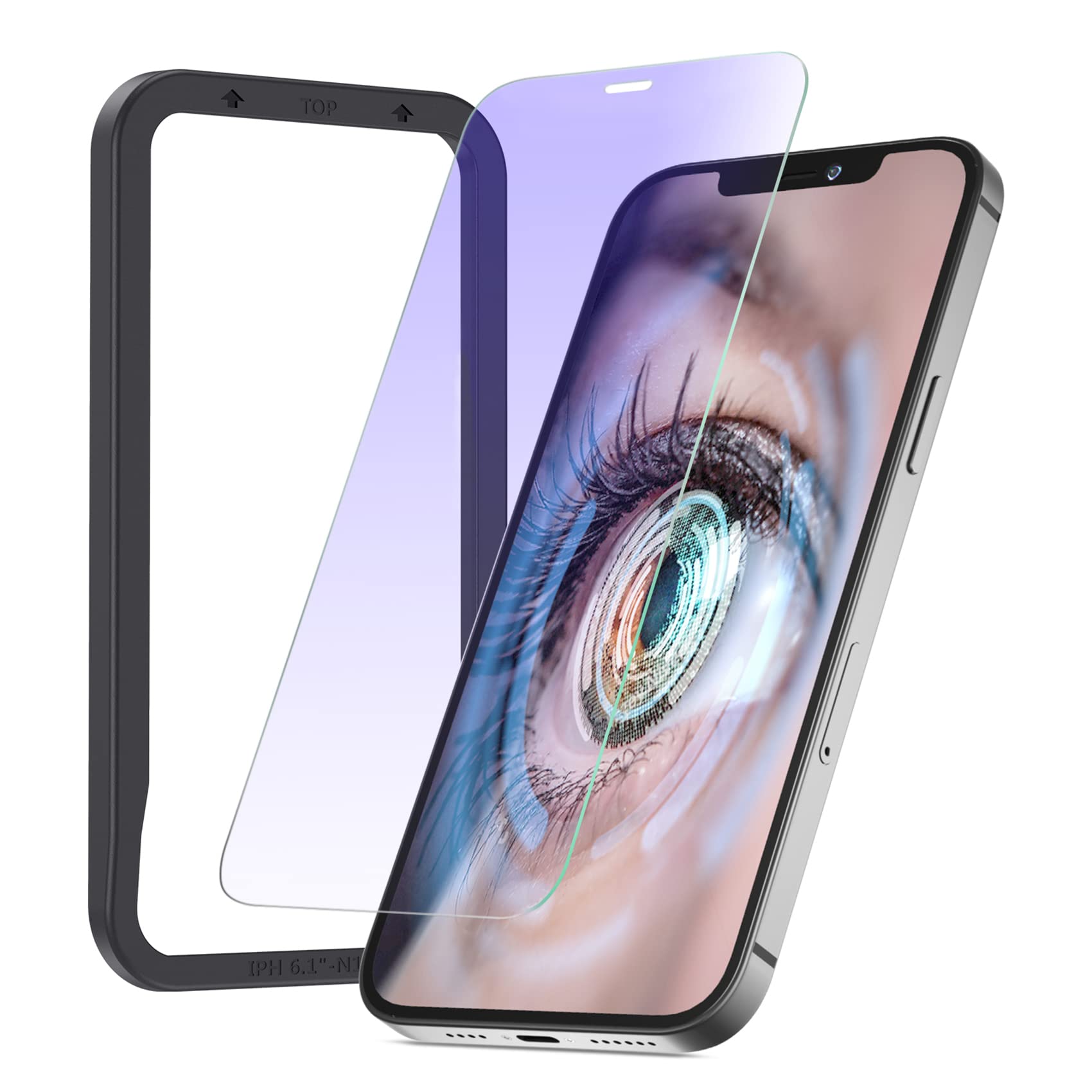 iPhone 12 128GB ブルー（保護フィルム付き） 楽天市場】NIMASO ブルーライトカットiPhone12 / iPhone 12Pro 用