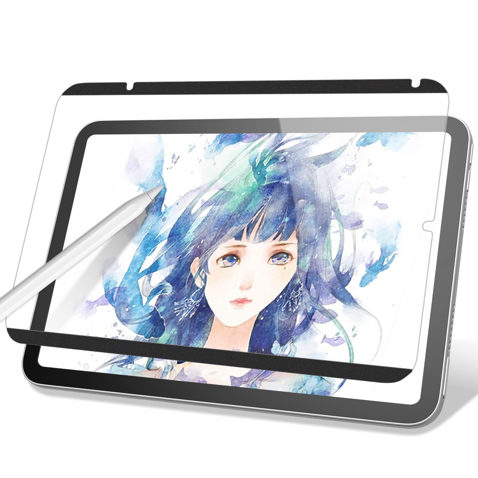 PCフィルター専門工房 iPad mini 7 / mini 6 (第7世代(2024) 第6世代(2021)) 用 着脱式 ペーパーライク フィルム マグネット タイプ 紙のような描き心地 反射防止 保護フィルム