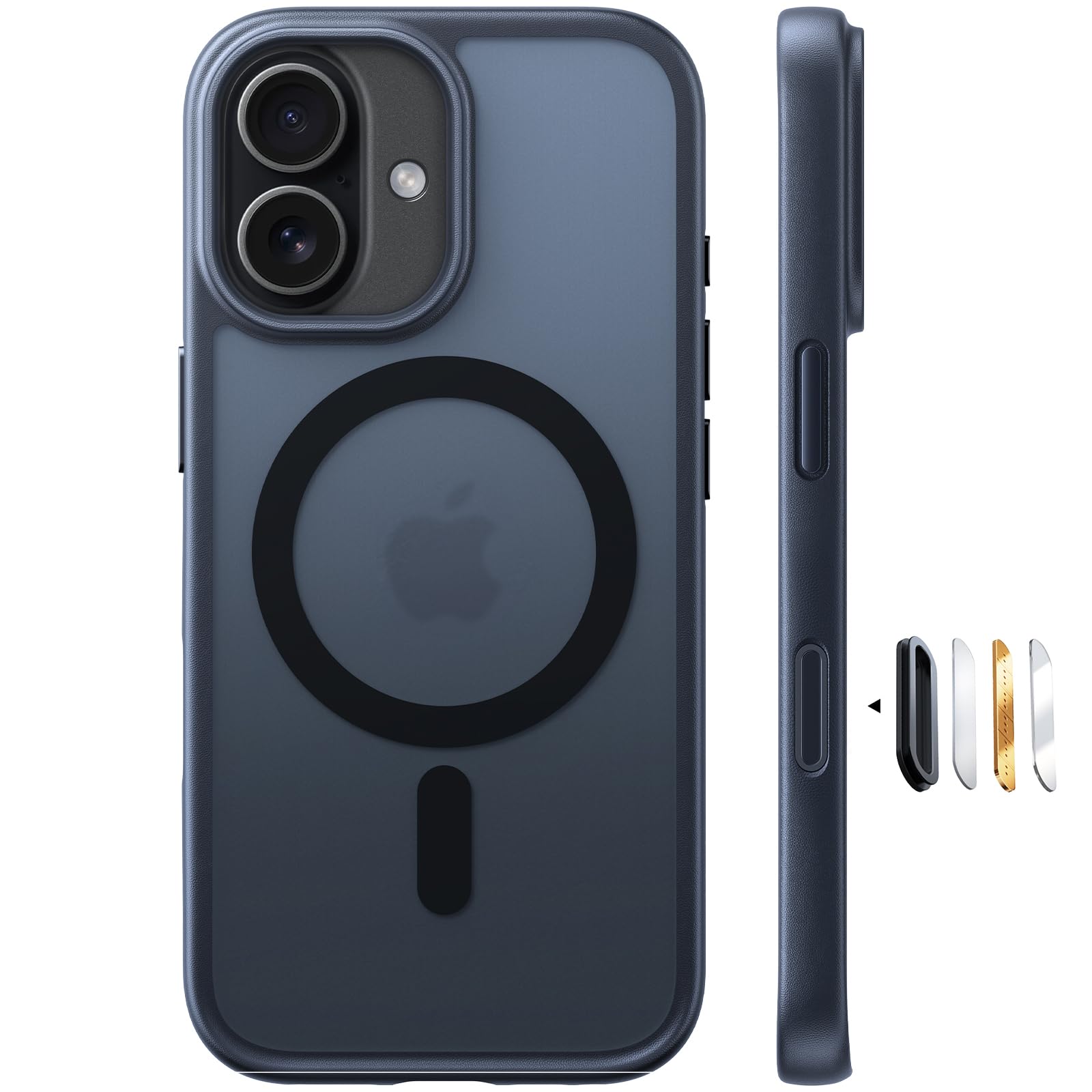 TORRAS iPhone 17 用容れもの 【米軍系統発生耐衝撃・高性能Magsafe相応う】指紋押しとどめる 黄変押しとどめる 米軍防御すること科学技術 磁石積み上げる ぼうぜん自失採り入れる 牢固たる カメラコントロールボタン付き添い人 ストラップホール 半澄み切った Guardian