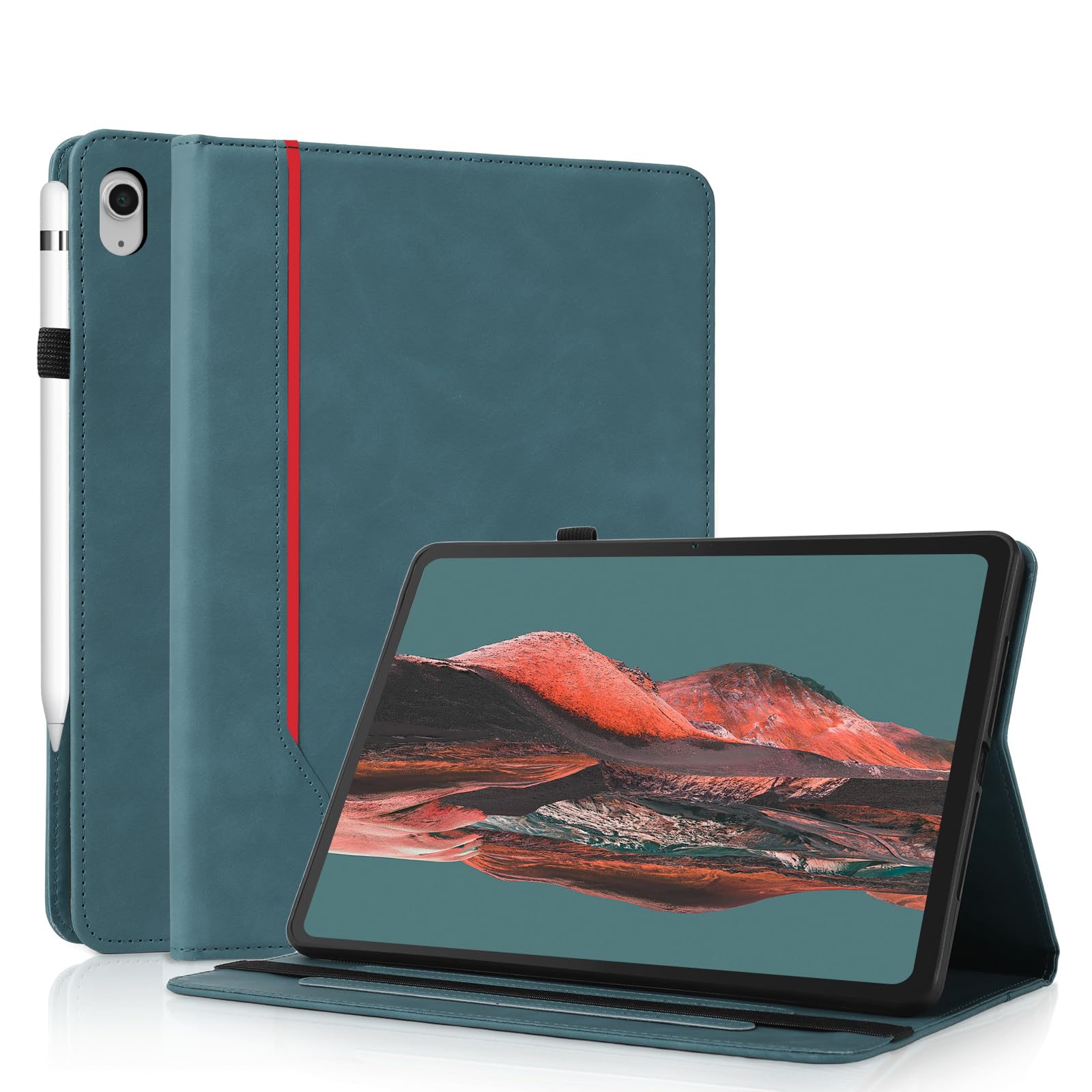 【CASAFUNY】iPad 11世代/10世代 ケース（A16）11インチ 2025/10.9インチ 2022 耐衝撃 PUレザー カバー あいぱつど10世代 ケースApple Pencil 収納可能 オートスリープ/ウェイク機能対応 おしゃれ 軽量 薄型