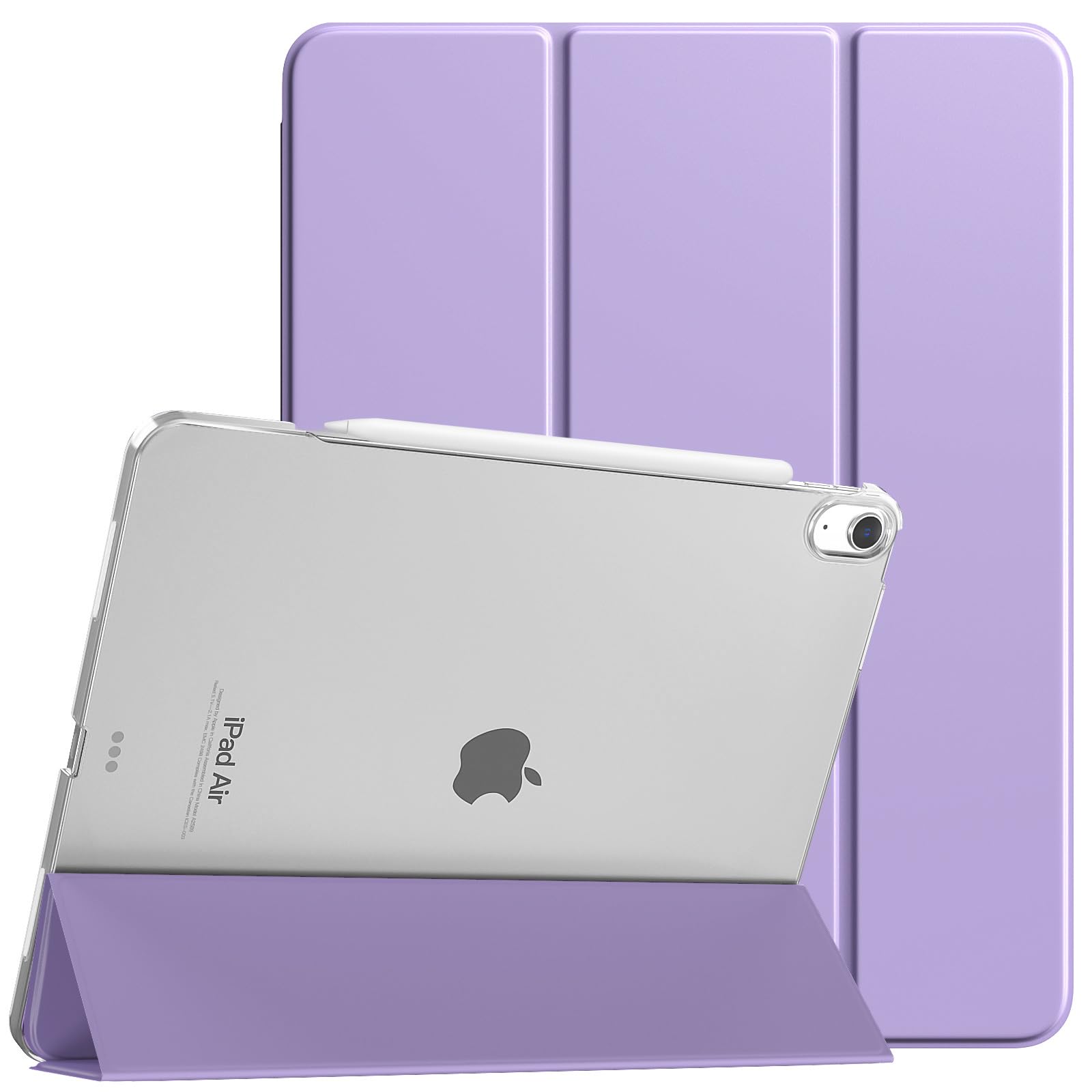 TiMOVO iPad Air 13インチ ケース（M3/M2）2025/2024 13インチiPad air M3 / M2 カバー PUレーザー 開閉式 三つ折り PCバック スタンド マグネット オートスリープ機能 PencilProワイヤレス充電対応 耐衝撃 軽