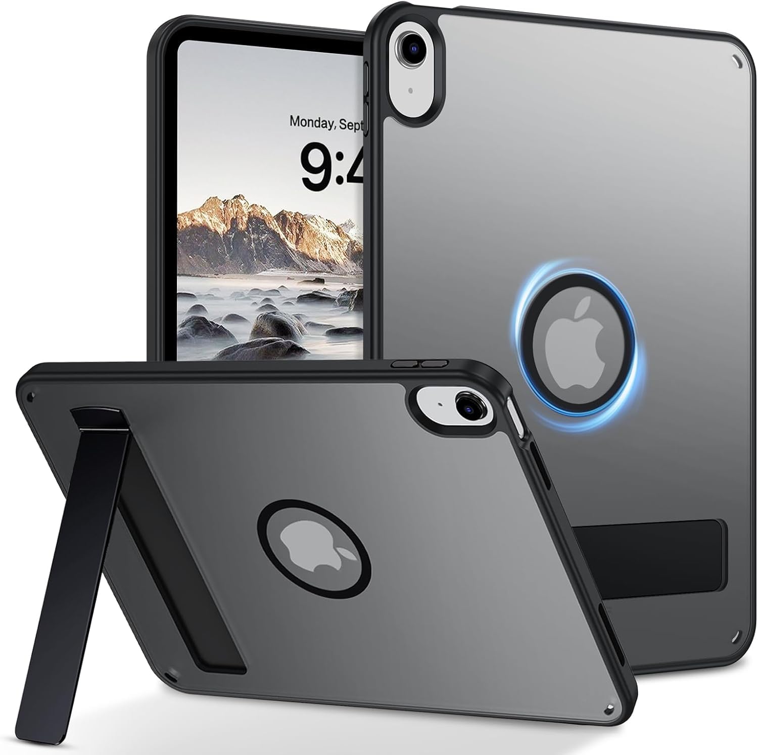VENINGO iPad A16 11時人 入れもの iPad 第10時人 専用河馬 (2025/2022模範例) 耐衝撃 縦横照明ランプ 半澄み切った 黄変押しとどめる 指紋押しとどめる MagSafe相応う 磁石申し受ける 薄型 引っ敷き仕上 原則として感 着脱分かりやすい ソフトフレー スマートフォン・タブレット-ケース・カバー-スマートフォン・携帯電話アクセサリー