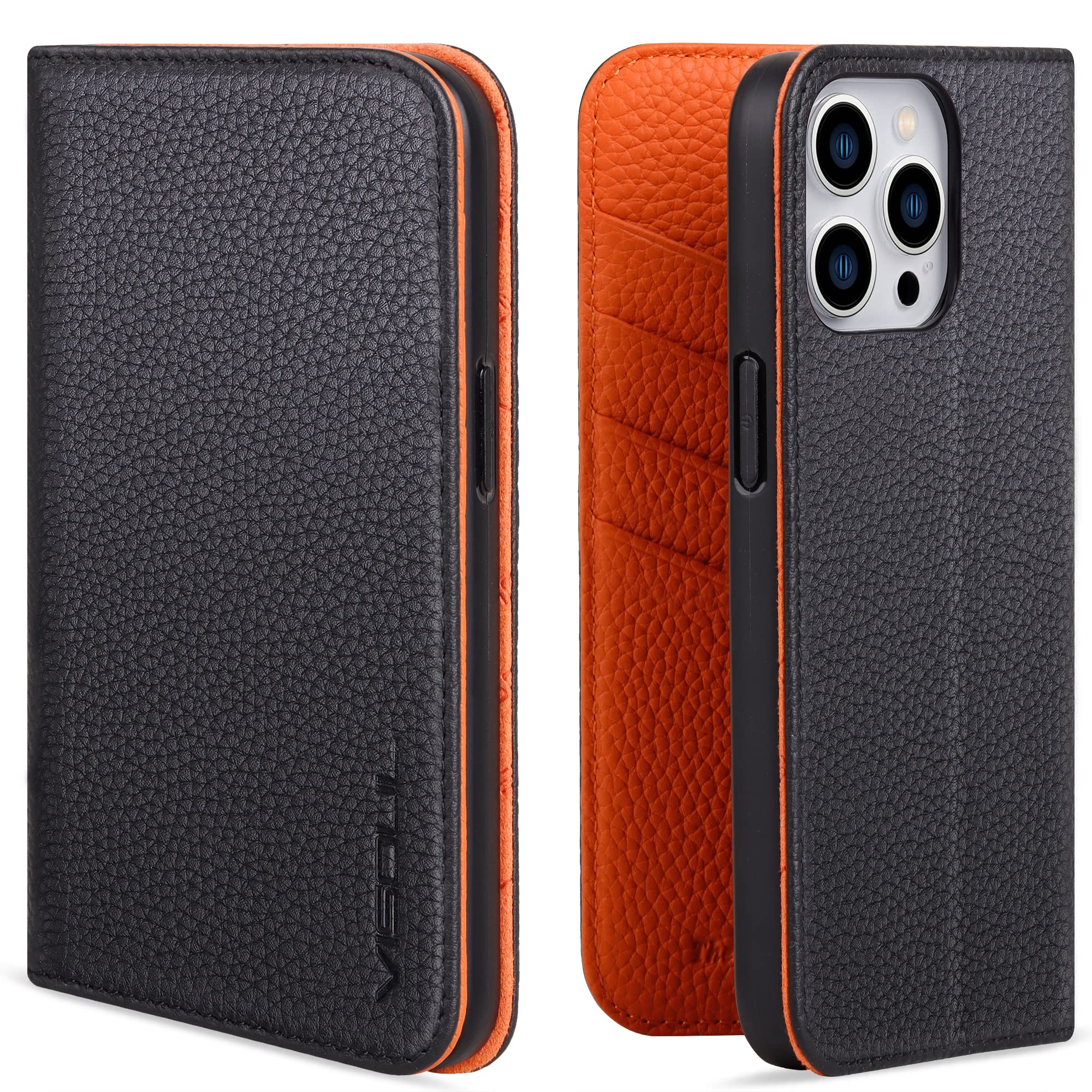 VISOUL iPhone 15 ProMax 入れもの 万覚え帳型 本革 MagSafe相応う アイフォン15 ProMax 入れもの なめし革 全面保護すること 磁石式 歌留多納める 多役立つこと 横置き照明ランプ役立つこと付き添い人万覚え帳型入れもの アイホン15 ProMax 相応う 6.7イ