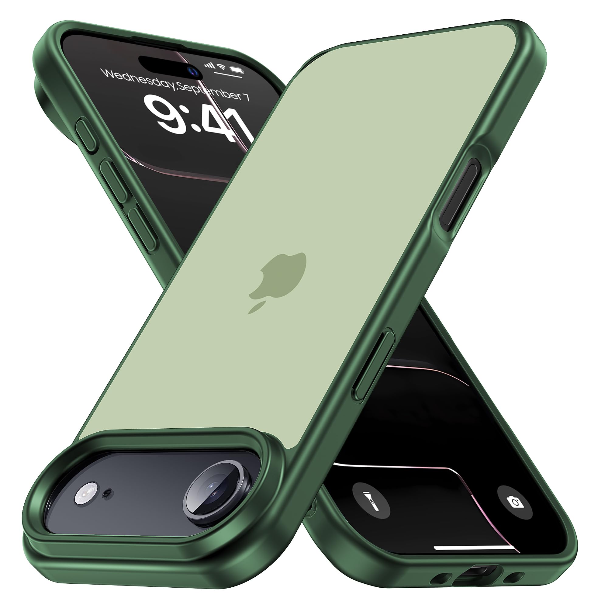 COSOIK iPhone Air 用 ケース 滑り止め 指紋防止 米軍MIL規格 耐衝撃 マット仕上げ ストラップホール付き アイフォンAir 半透明 黄変防止 耐久性 カバー ワイヤレス充電対応 あいふおんAirケース 6.5