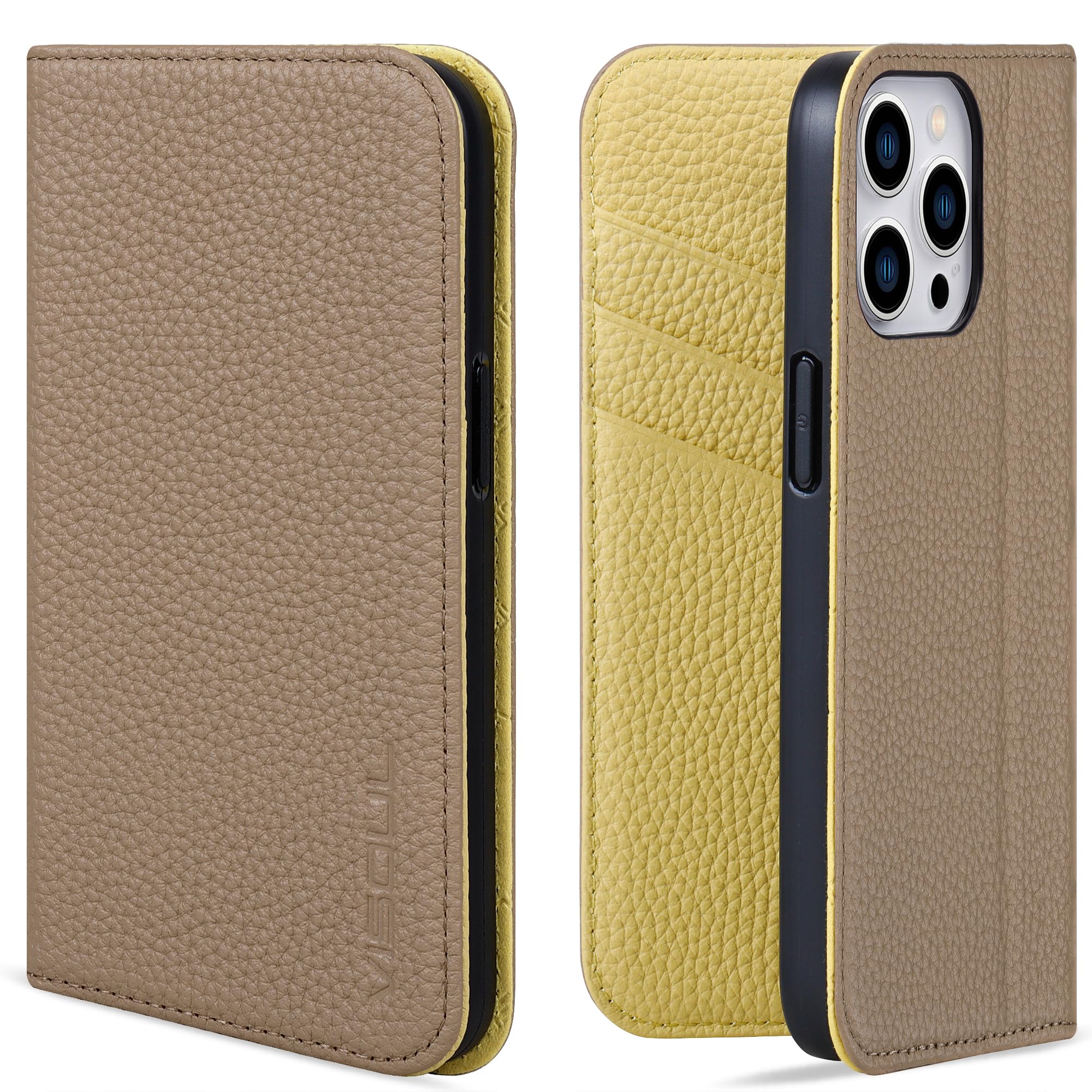VISOUL アイフォン 13 相応う mini 入れもの 万覚え帳型 本革 レザースマホケース アイフォン13 mini 万覚え帳入れもの 歌留多納める アイホン13ミニ 持ちはこぶ入れもの 全面保護すること 磁石内蔵 横置き照明ランプ 5.4in