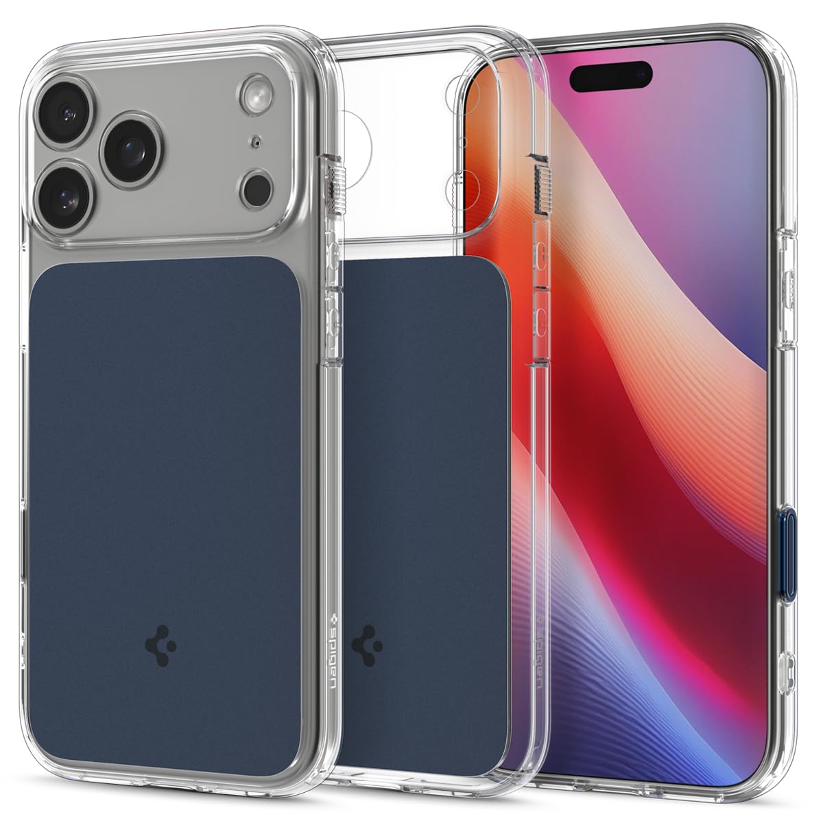 Spigen 【創業18年の技術力】 iPhone 17 Pro ケース MagSafe対応 カメラコントロールボタン対応 ストラップホール 米軍MIL規格 ウルトラ・ハイブリッドT・マグフィット (マット・ブルー) ACS10470