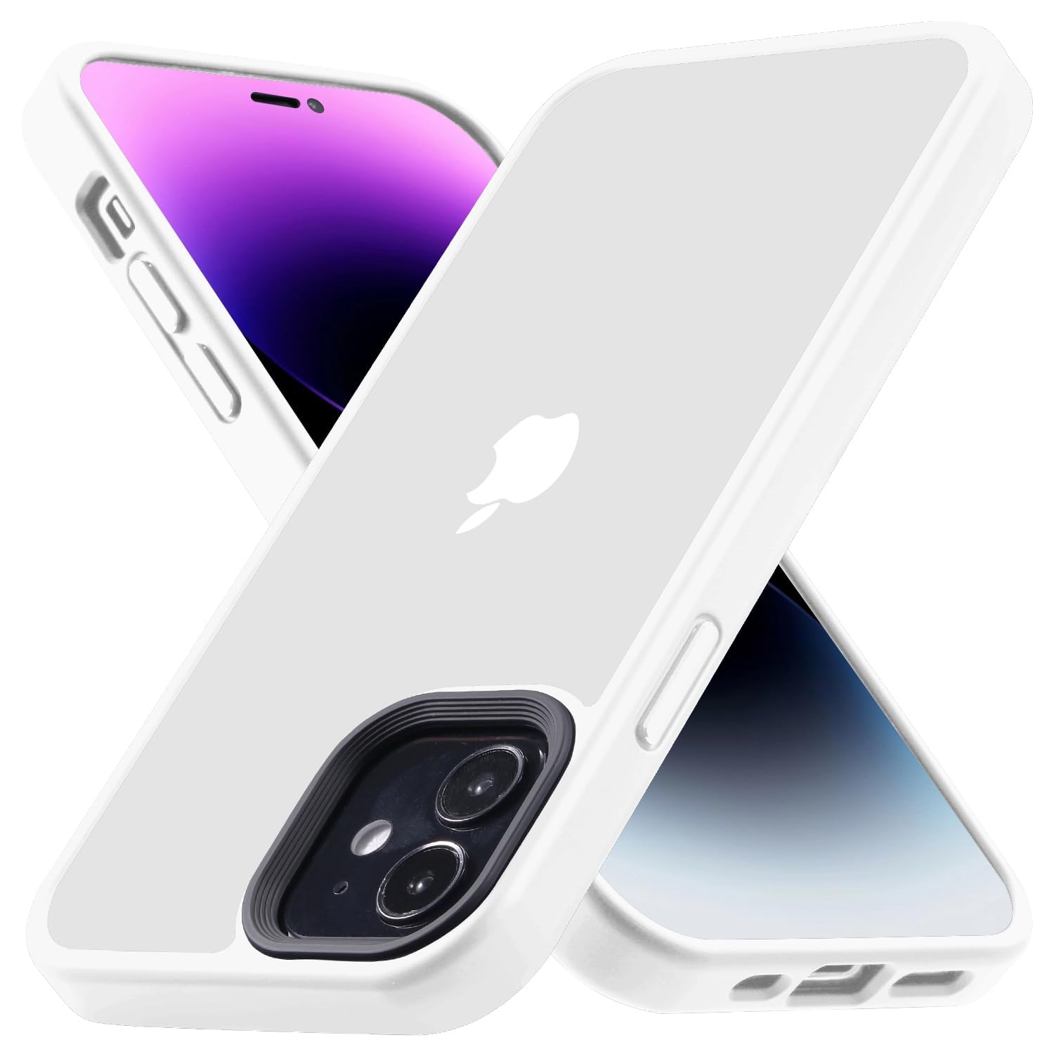 COSOIK iPhone 12 /iPhone 12 Pro 用 ケース 耐衝撃 滑り止め 指紋防止 米軍MIL規格 マット仕上げ ストラップホール付き SGS認証 黄変防止 耐久性 カバー ワイヤレス充電対応 アイフォン いphone 12/12pro
