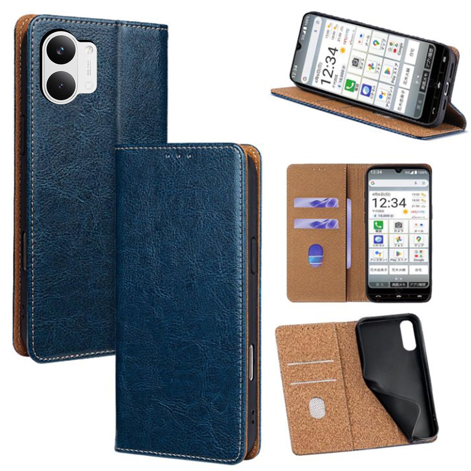 For Xiaomi Poco X8 Pro Max ケース 本革 手帳型 For シャオミpoco x8プロ マックス 牛革 カバー 上品 レザー 横置きスタンド機能 カード収納 2枚 人気 マグネット搭載 耐衝撃 全面保護 シンプルカバー |WES STORE
