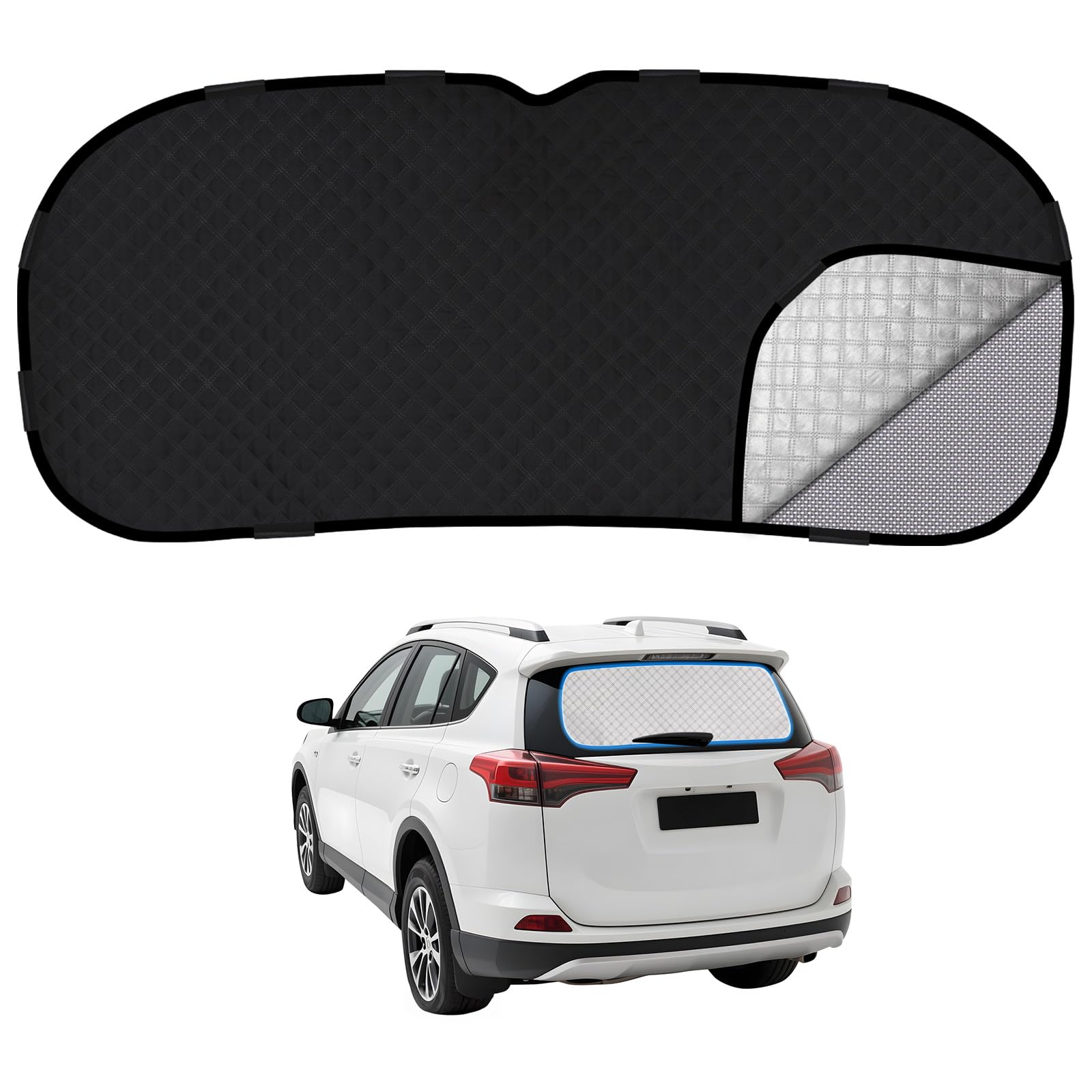 ZATOOTO トヨタ RAV4 50系専用 サンシェード 軽自動車 リアウィンドウ用|WES STORE