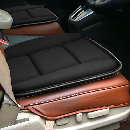 シートクッション 弾性 クッション 座布団 記憶フォーム 通気性抜群 運転 オフィス 自宅用 椅子や車に 腰痛対策 運転 クッション 車ざぶとん 滑り止め付き Devils Bsp Fr