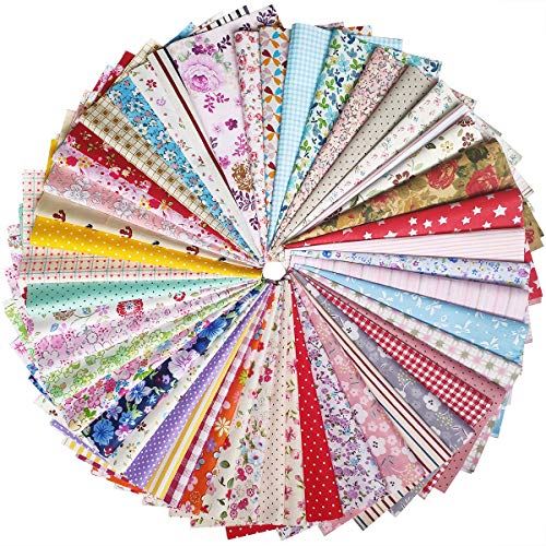 楽天市場 Liuliu 花柄プリント 生地 可愛い はぎれセット Diy 手芸用 布 素材 パッチワーク 給食袋 ポーチなどの作りに 25枚 30cm X 30cm Wes Store