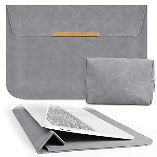 TOWOOZ【折り畳み式】2020 New MacBook Air/MacBook Pro 13 ケース iPad 12.9 ケース 折り畳み式 薄型 耐衝撃 撥水 収納袋付き ノートパソコン ケース MacBook Air/MacBook Pro/iPad 12.9 ケース (グレー) 13-13.3インチ 8,853円