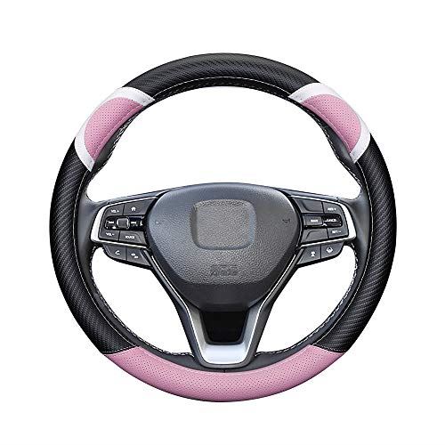 公式 車ハンドルカバー 漫画猫 滑り防止 ステアリングホイールカバー フランネル 直径38cm ピンク Wes Store 注目ブランド Blisspharm Com