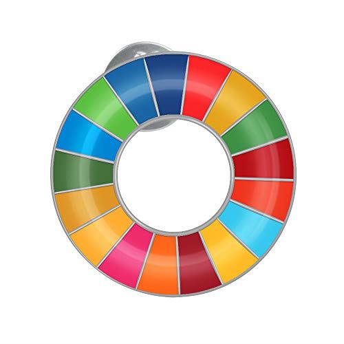 Sdgs ピンバッジ バッチ バッジ 国連バッジ バッチ ピンバッジ 最新仕様 国連本部限定販売 丸み仕上げ 2個 2個セット 丸み仕上げ サイズ 1 5mm Wevonline Org