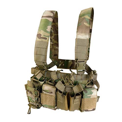 超特価sale開催 サバゲー用タクティカルベスト Hamilo サバイバルゲームベスト 迷彩柄 アイテム収納ベスト 迷彩柄 Tkb07xlwqb5s Spmau Ac In