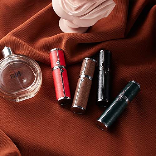 アトマイザー 香料アトマイザー 詰め替え Louischanzl 香水噴霧入れもの 2 2 5mm軌道 5ml Pu皮革 レディース メンズ 紺色02 Dpblue Bk Cannes Encheres Com