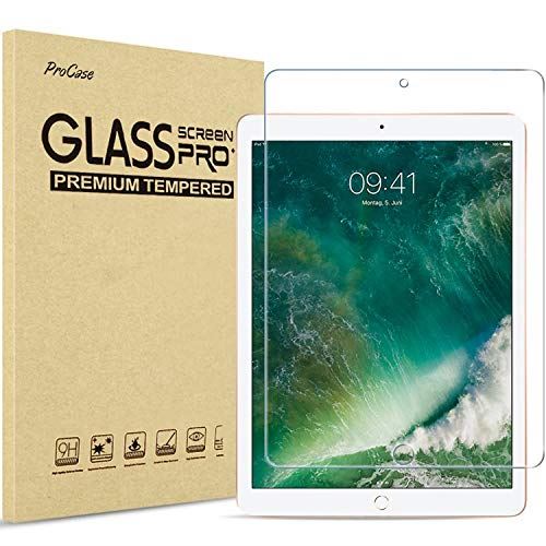 ProCase iPad Pro 12.9（旧型） 液晶保護フィルム 強化ガラス 耐指紋 マット表面 スクリーンプロテクター 適用機種: iPad Pro 12.9\
