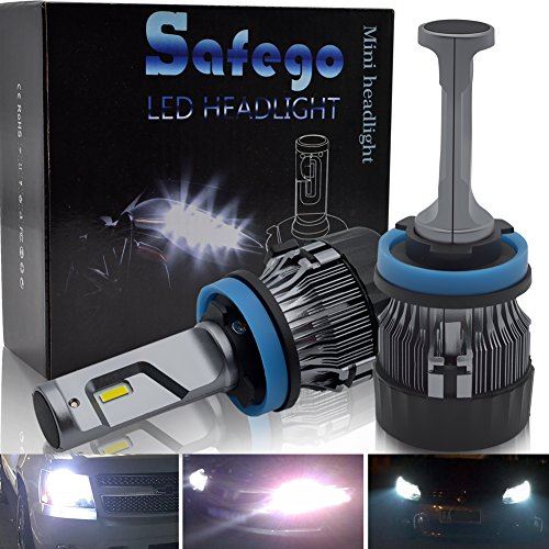 激安ブランド ライト ランプ H8 キット 電球 車用 Led 車検対応 H11 Safego H9 Minihl H11 電球 ライト ハロゲン 車 置き換 12v キット 変換 Ledバルブ チップ搭載 Led 高輝度 ルーメン 60w 30wx2 一体型 ヘッドライト Www Suriagrofresh Com