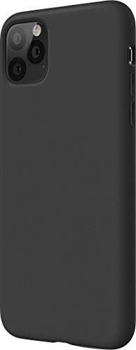 【elago】 iPhone 11 Pro Max 対応 ケース シリコン 薄型 スリム ソフト カバー 耐衝撃 衝撃 吸収 指紋 防止 コーティング リキッドシリコン スマホケース [ Apple iPhone11 Pro Max アイフォン11プロマックス 対応 ] SILICONE CASE ブラック