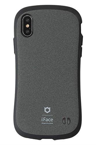 iFace First Class Sense iPhone XS/X 入れもの 耐衝撃 米軍MIL標準尺度標準尺度 [薄墨色]