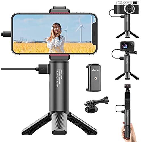 Ulanzi カメラハンドグリップ 充電式 バッテリーグリップ 三脚 スマホホルダー Goproに対応アダプター 5000mah Iphone 12 12 Pro 11 11 Pro Samsung Google Yogahound Co Uk
