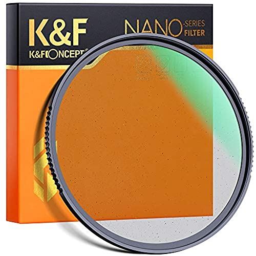 K&F Concept ブラックミスト 55mm ソフト効果 1/4 コントラスト調整用 レンズフィルター 超薄枠 撥水 光学ガラス 【メーカー直営】｜WES STORE
