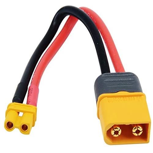 AmassXT30オスメスプラグは10cm16awgシリコンワイヤーを介してXT60XT60Hオスメスプラグに変換されまる(xt30メス~xt60オス)
